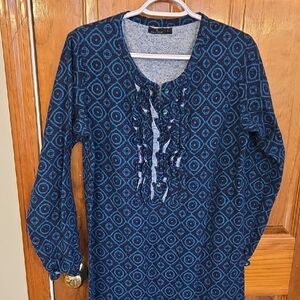 Noble Mount Flannel 100% Cotton Nightgown NWOT Womens Sz Small